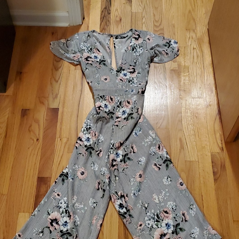 Floral Jumpsuit